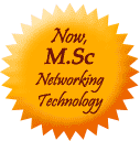 now, M.sc (Networking Technology) in Karunya